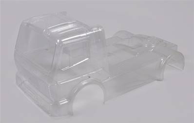 Set carrosserie transparente Street Truck 4wd (châssis 535 mm)