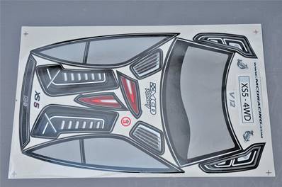 XS5 Body Shell Decal Set