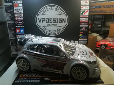 XR5 Rally Competition Rolling Chassis 2022 avec moteur CY 290 ( sans servos)
