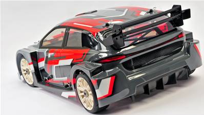 MCD 1/8 OCTOX: KIT COMPLET CARROSSERIE RALLY CROSS EN 1mm (325-340mm)