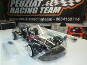 PORSCHE 911 GT3 RSR FG 4WD 510mm  BRUSHLESS EQUIPEE (sans accus ni servo)