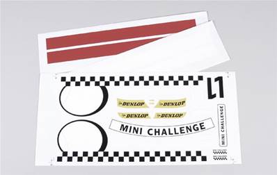 STICKER TEAM MINI COOPER