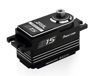 SERVO HD-S15 BRUSHLESS LOW PROFIL SSR MG (15 KG- 0.06s) digital 7.4v