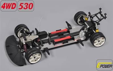 FG SPORTLINE 4WD 530 BRUSHLESS (CHASSIS SEUL)