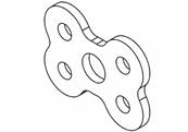 F/R Planet Diff, Internal Steel Plate (Comp,)