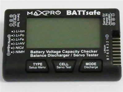 TESTEUR BATTERIE SERVO MAXPRO