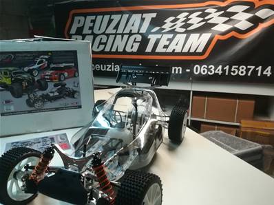 KIT LEOPARD FG 2WD version 2020 V2 SANS MOTEUR (petite tour AR)