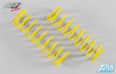 RESSORTS JAUNES ARRIERE (2.3mm) DIAMETRE 24 (2pcs)