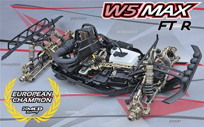 MCD W5 Max Rolling Chassis FT-R 2024 (sans moteur ni servos)