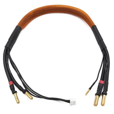 CABLE DE CHARGE 40 CM AVEC EQUILIBRAGE POUR ACCUS 2S PRISE PK 5MM