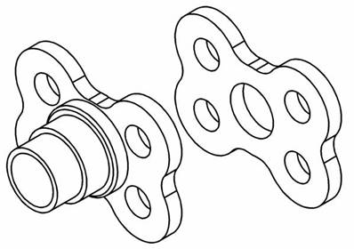 Center Planet Diff, Internal Steel Plate Set (Comp,)