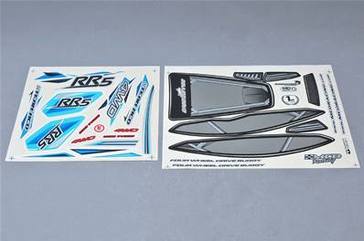 RR5 Body Shell Decal Set