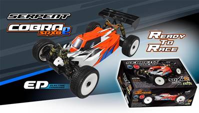 NEW SERPENT SRX8-E BUGGY RTR 1/8 4WD EP