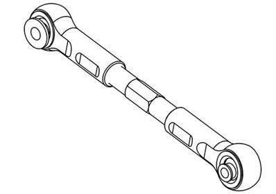 F/R UPPER BALL LINKAGE COMPLETE ASSEMBLY ALLOY