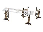 BANC DE REGLAGE EN ALU BLACK GOLDEN 1/8 PISTE GT & 1/8 TT OU TRUGGY AVEC SAC