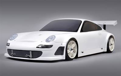 PORSCHE GT3 RSR FG CHALLENGE 4 WD TROPHY 5 options (Carrosserie peinte en blanc)