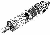F/R Composite Shock Absorber Ass'y RR5 Comp,