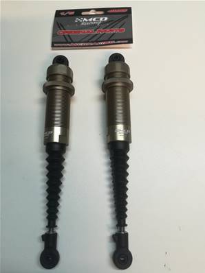 SET DE 2 AMORTISSEURS ARRIERE OPTION ALU POUR MCD RR5