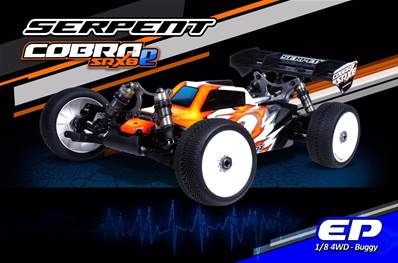 Kit Buggy Serpent SRX8 E Pro brushless 4WD 1/8 EP