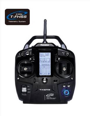 RADIOCOMMANDE A  MANCHES FUTABA 4GRS + R304SB 2.4G FHSS/S-FHSS