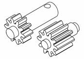 F/R Planet Diff, Internal Gear Set Z10