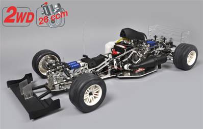 Formule 1 FG full alu avec moteur ZENOAH 26cc