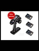 RADIOCOMMANDE FUTABA 4 PM  PLUS 2.4 GHZ + 3 récepteurs R304SBE