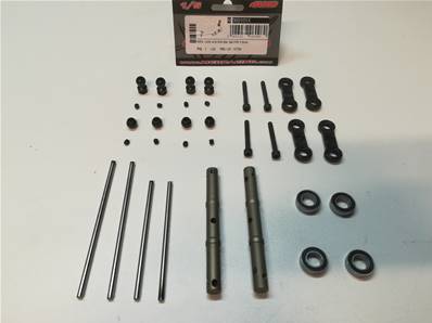 SET COMPLET DE BARRE ANTI-ROULIS AVANT ARRIERE SUR ROULEMENTS 3,5mm