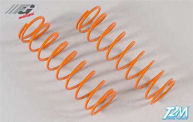 RESSORTS ORANGES ARRIERE (2.4mm) DIAMETRE 24 (2pcs)