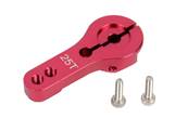 PALONNIER ROUGE ALU SIMPLE 25 DENTS 35 mm (FUTABA/SAVOX)