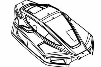 RR5 Body Shell Kit Complete