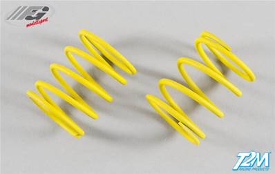RESSORTS JAUNES COURTS (2.3mm) DIAMETRE 24 (2pcs)