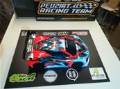 CARROSSERIE BITTYDESIGN GT8 325mm TRANSPARENTE