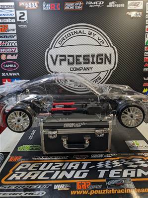 FG PORSCHE 911 GT3 RSR SPORTLINE 4WD 510 BRUSHLESS Black édition