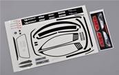 Set de stickers carrosserie Audi R8