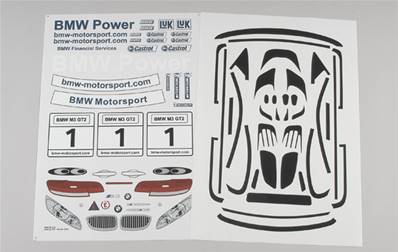STICKER BASIC BMW M3 ALMS