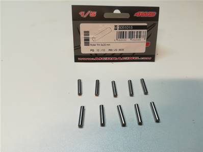 Roller Pin 4x20 mm (10pcs)