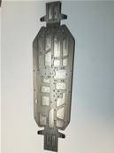 CHASSIS STANDARD ALLEGE ANODISE OR EN ALUMINIUM 7075 POUR XR5 CHALLENGE OU RR5
