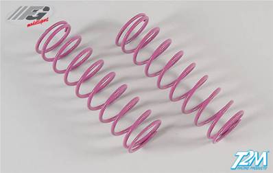 RESSORTS ROSES ARRIERE (2.6mm) DIAMETRE 24 (2pcs)