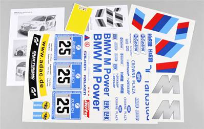 STICKER BMW M3 ALMS