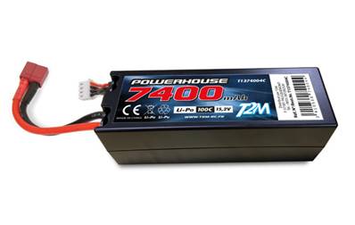 ACCUS HAUT DE GAMME LIPO 4S 15.2V 100C HV 7400 mAh