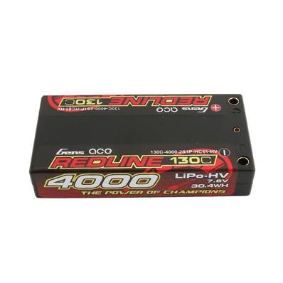 NEW: ACCUS GENS LIPO SHORTY 4000 2S HV 7.6V -130C (4mm) 125g (97X48X16mm)