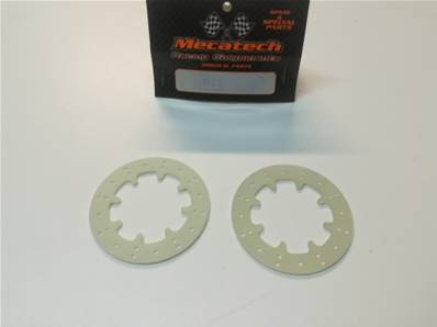 DISQUES DE FREIN NOUVELLE GENERATION (2 pcs)