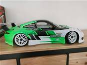 SERPENT 811 GT LWB BRUSHLESS 1/8 ROLLER + CARRO PORSCHE 911 + COMBO ZTW 220A
