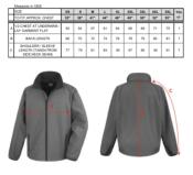 Veste RUSTI DESIGN "Peuziat Racing Team" noire et orange