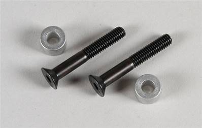 VIS DE FUSEE AVEC ENTRETOISES (2 pcs)