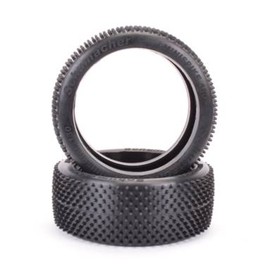 Pneus minispike 170mm 1/5 gomme argent (sans inserts)